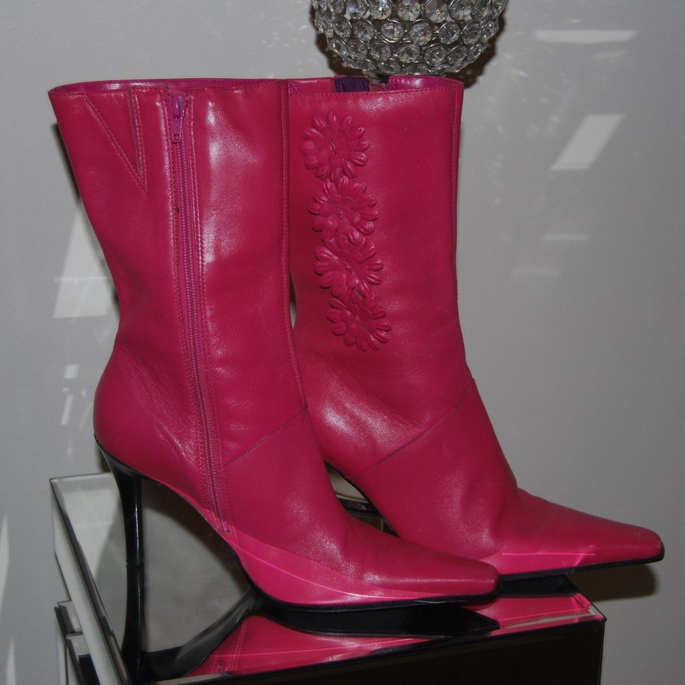 Magenta Pink Diba True Boots